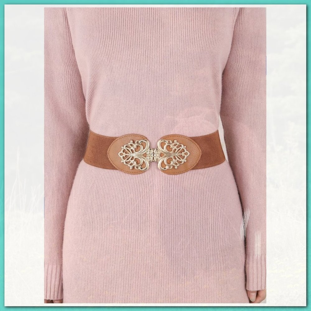 New Metal Decor Corset Belt 171